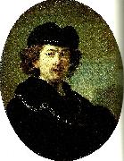 autoportrait a' la toque Rembrandt
